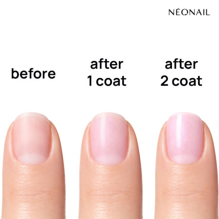 Rescue Glow Tint 3‑in‑1 Nail Conditioner Glitter Violet &ndash; třpytiv&yacute; fialov&yacute; efekt