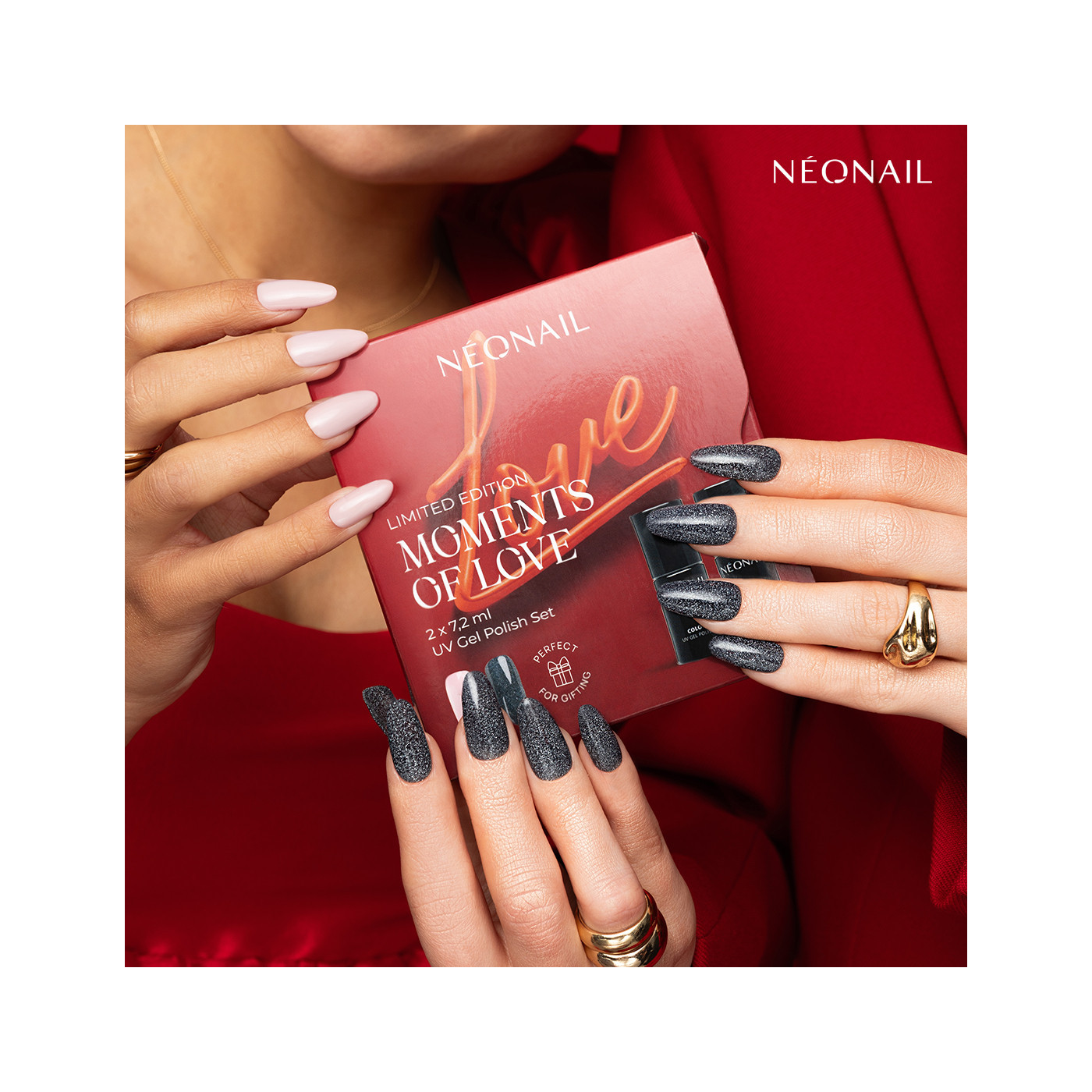 Sada Moments of Love 2 x 7,2 ml UV Gel Polish Set Sada Moments of Love 2 x 7,2 ml UV Gel Polish Set