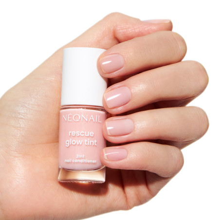 Rescue Glow Tint 3-in-1 Nail Conditioner Peachy Nude &ndash; pos&iacute;len&aacute; nehtov&aacute; plot&eacute;nka