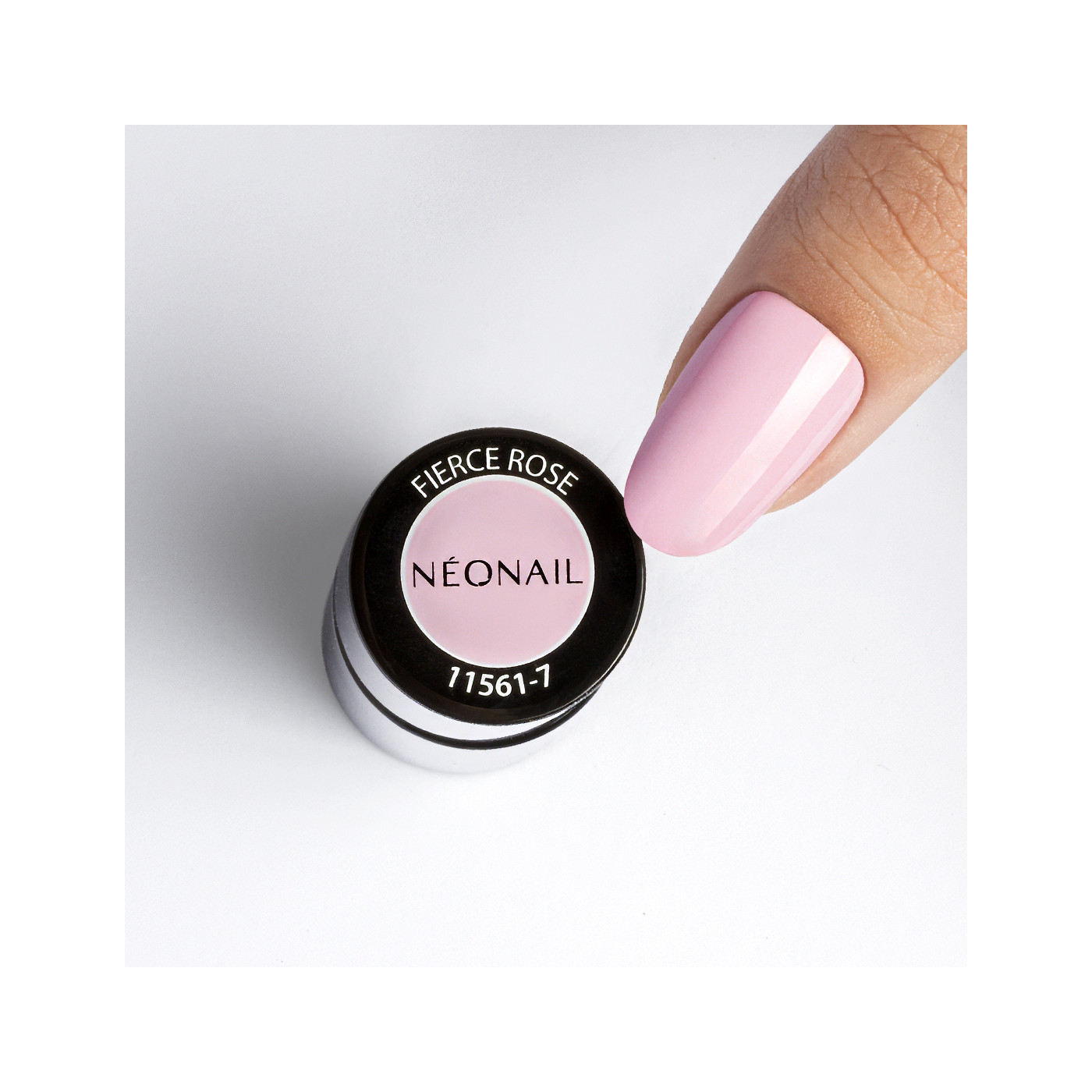 Fierce Rose &ndash; světle růžov&yacute; UV gel lak (pastelov&aacute; růžov&aacute;)