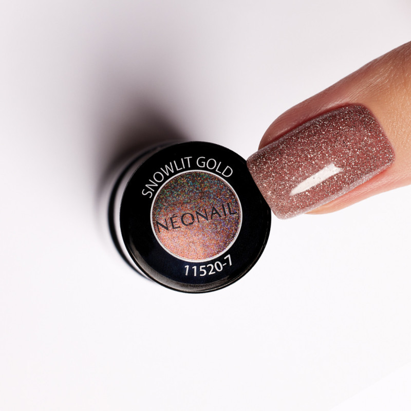 Gelový lak Snowlit Gold 7,2 ml Gelový lak Snowlit Gold 7,2 ml
