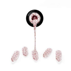 Gel laky v n&aacute;lepce GEL STICKERS EASY ON M07