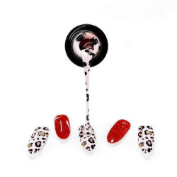 Gel laky v n&aacute;lepce GEL STICKERS EASY ON P01