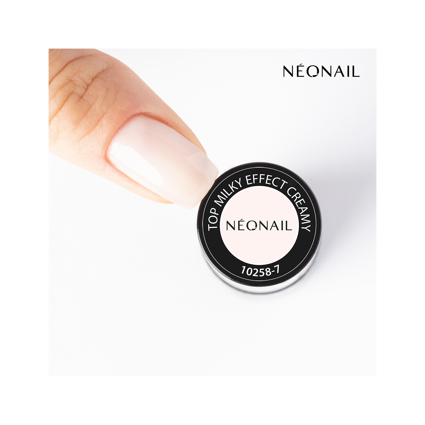 Gelov&yacute; top Top Milky Effect Creamy 7,2 ml