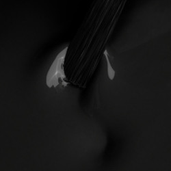 Gelov&yacute; lak Pure Black 7,2 ml