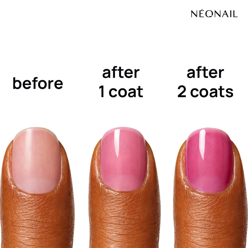 Rescue Glow Tint 3-in-1 Nail Conditioner Magenta Pink &ndash; p&eacute;če a barva