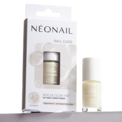 Rescue Glow Tint 3-in-1 Nail Conditioner Milky White &ndash; ml&eacute;čn&yacute; odst&iacute;n p&eacute;če