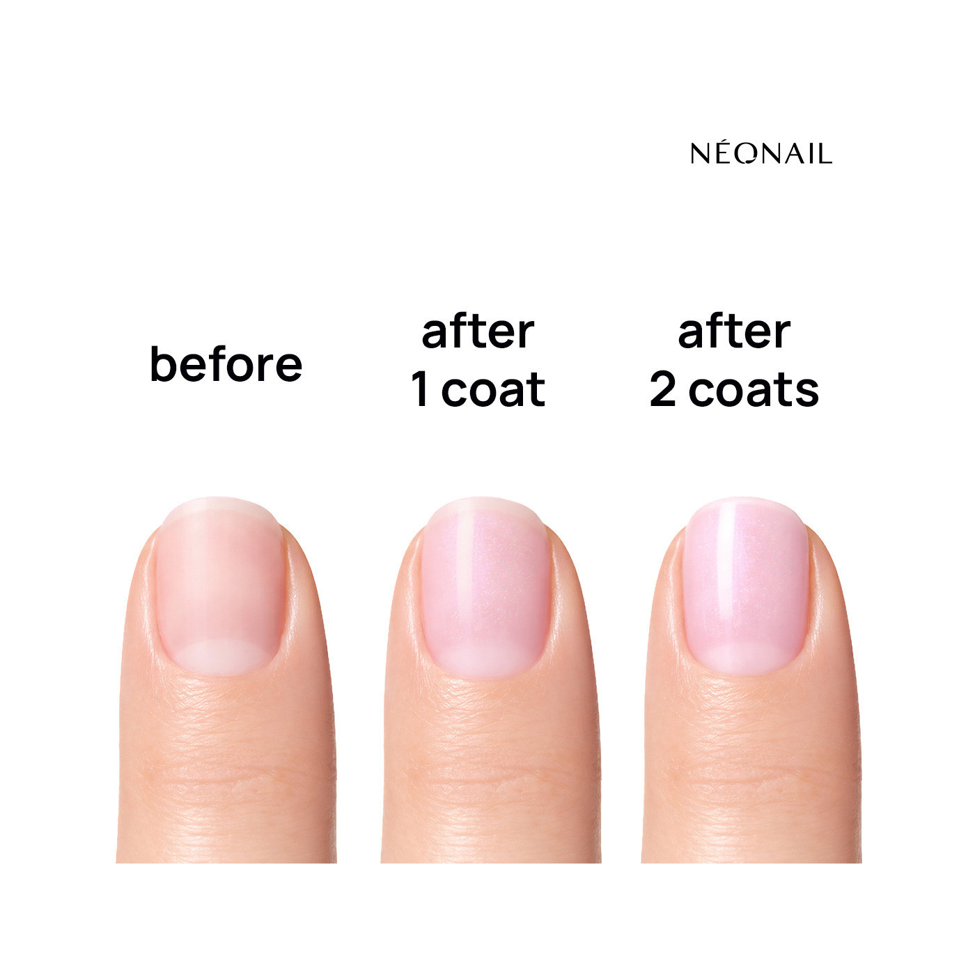 Rescue Glow Tint 3‑in‑1 Nail Conditioner Glitter Violet &ndash; třpytiv&yacute; fialov&yacute; efekt