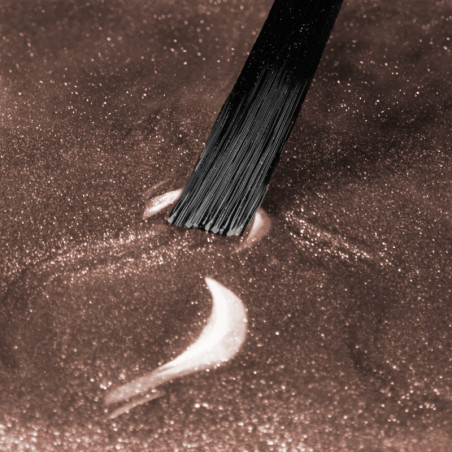 Sunlit Shimmer &ndash; &scaron;ampaňsk&yacute; UV gel lak s efektem Cat Eye