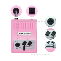 Fr&eacute;za  - JSDA Nail Drill JD 500 Rose 35W
