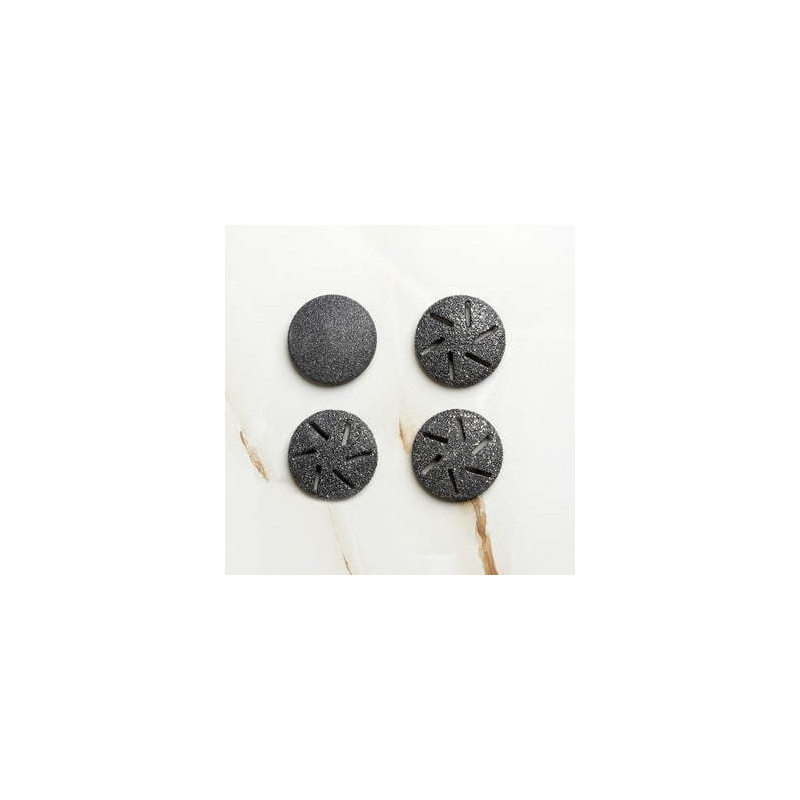 Sada v&yacute;měnn&yacute;ch rotačn&iacute;ch hlavic do elektrick&eacute;ho piln&iacute;ku