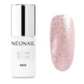 Gelov&aacute; b&aacute;ze Glitter Effect Base Rose Twinkle 7,2 ml | NEONAIL