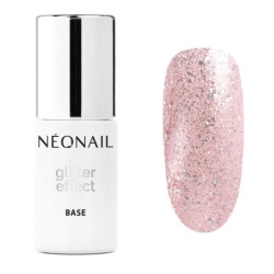 Gelová báze Glitter Effect Base Rose Twinkle 7,2 ml | NEONAIL Gelová báze Glitter Effect Base Rose Twinkle 7,2 ml | NEONAIL