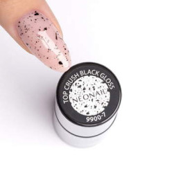 Gelov&yacute; top Top Crush Black Gloss 7,2 ml | NEONAIL