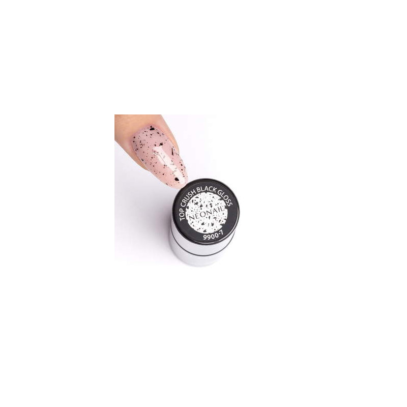 Gelov&yacute; top Top Crush Black Gloss 7,2 ml | NEONAIL
