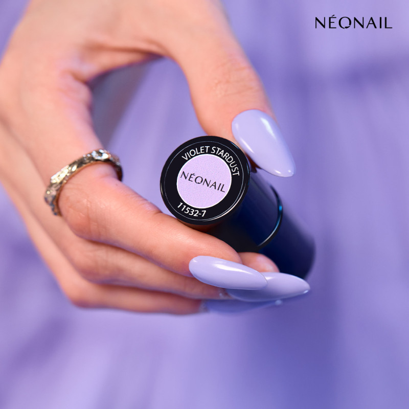 Gelov&yacute; lak Violet Stardust 7,2 ml | NEONAIL