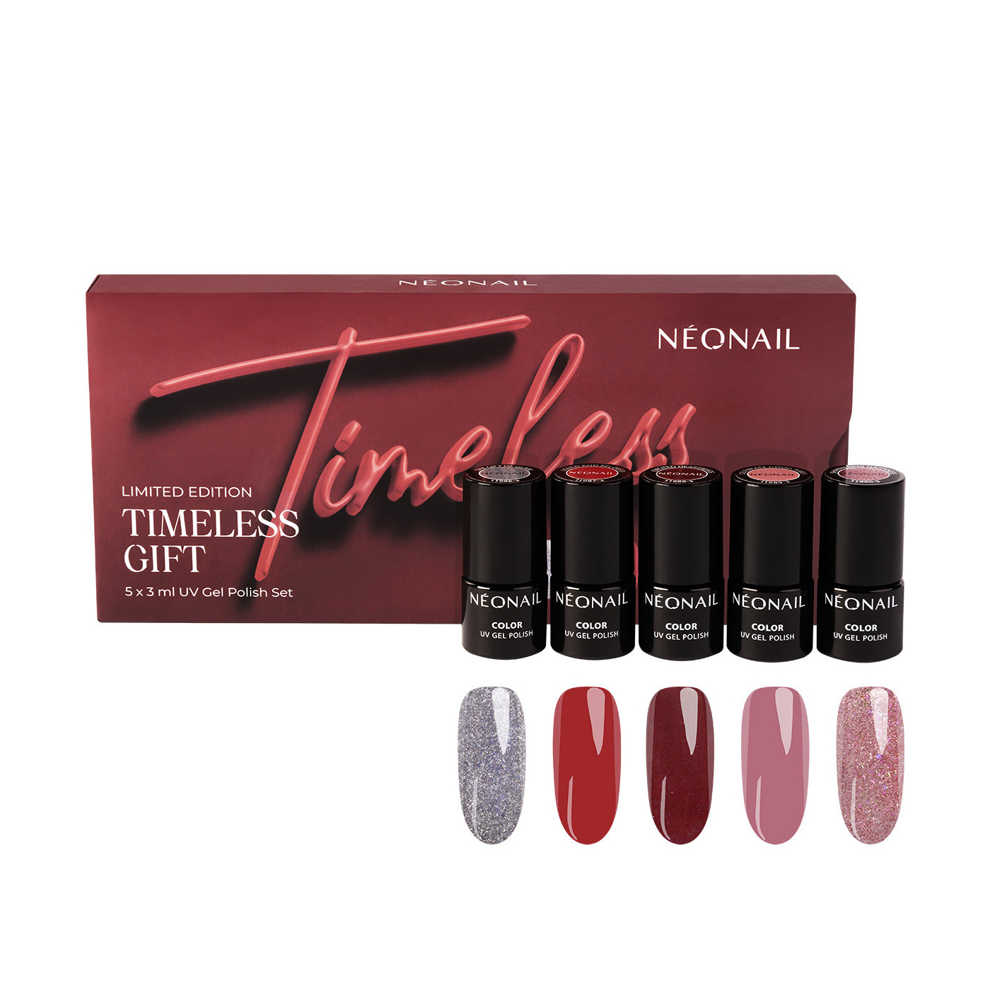 Sada Timeless Gift 5 x 3 ml UV Gel Polish Set