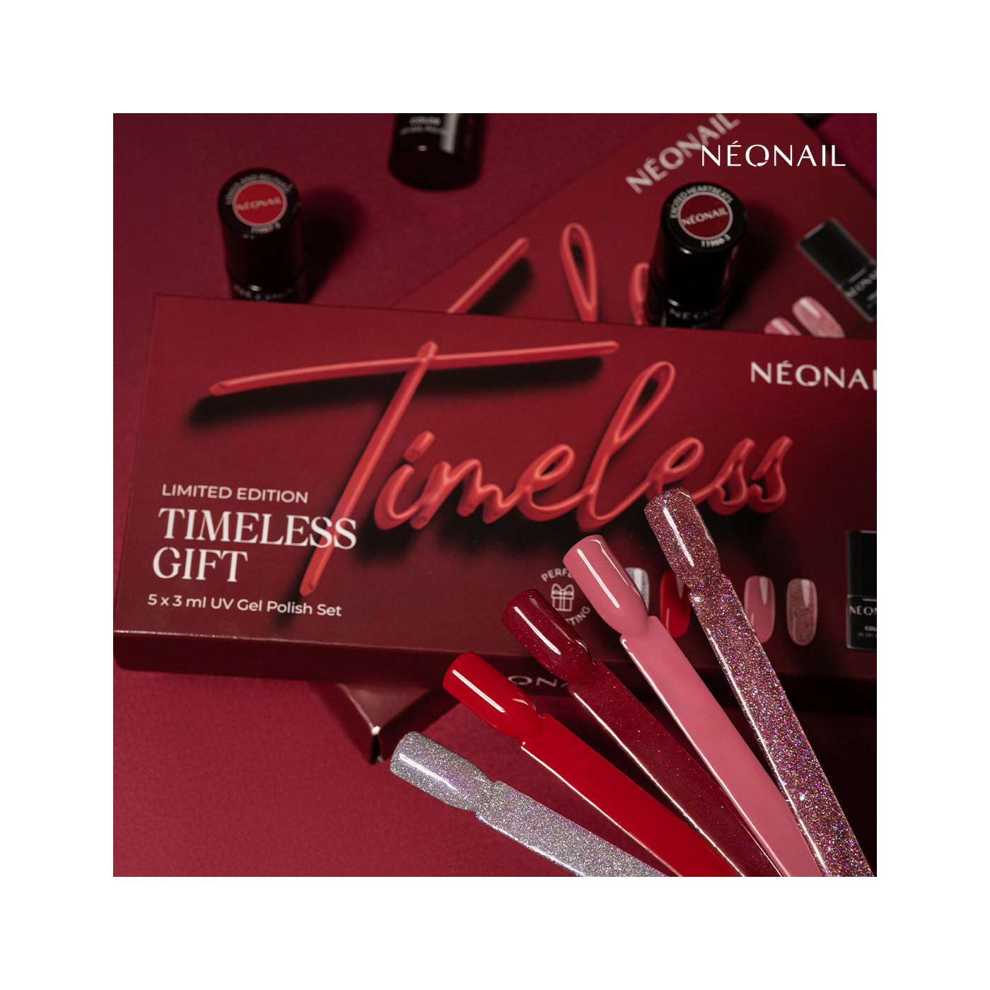 Sada Timeless Gift 5 x 3 ml UV Gel Polish Set