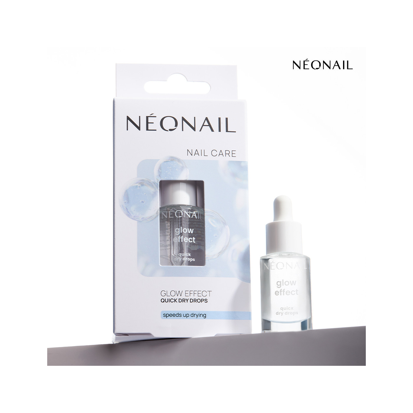 Př&iacute;pravek Glow Effect Quick Dry Drops