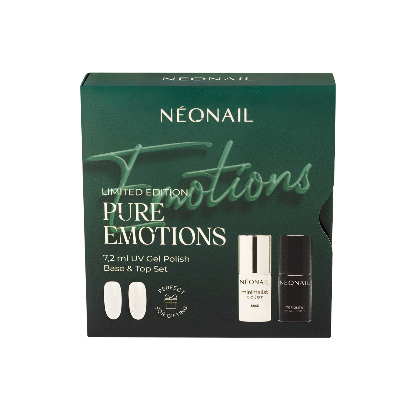 Pure Emotions 7,2 ml UV Gel Polish Base & Top Set