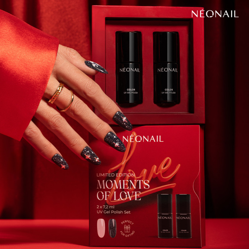 Sada Moments of Love 2 x 7,2 ml UV Gel Polish Set