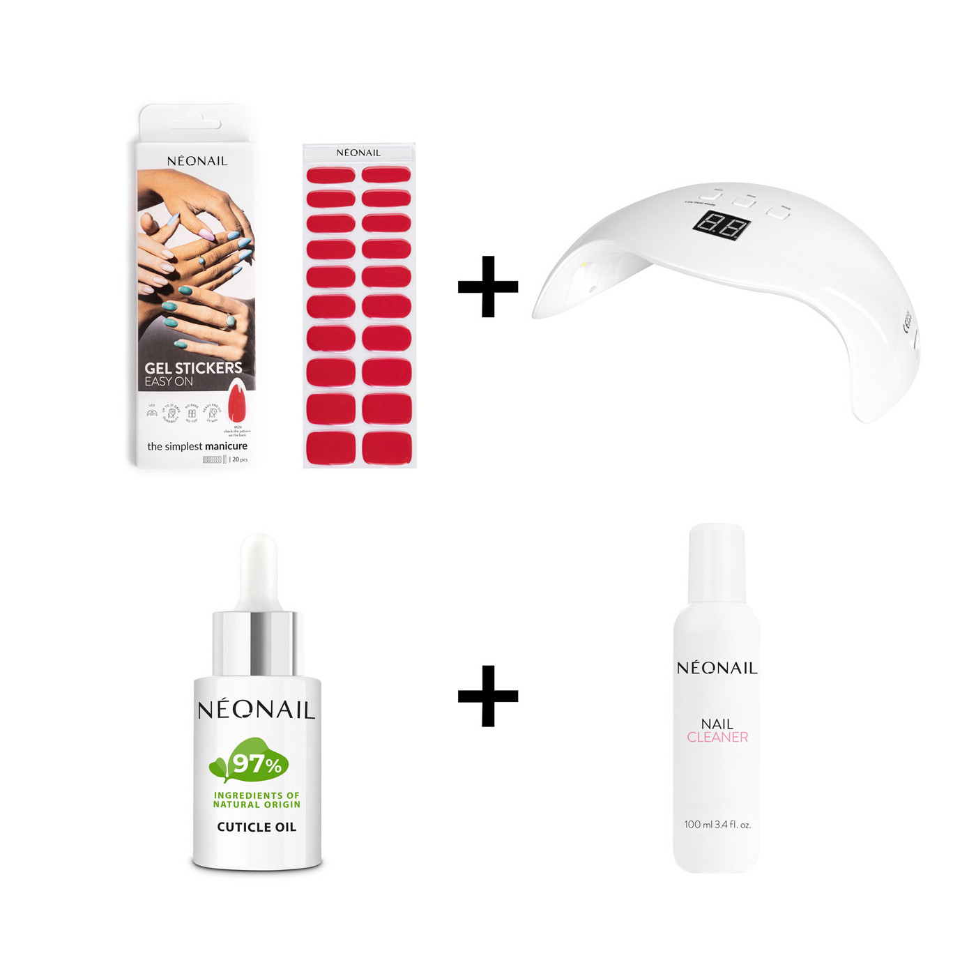 Sada startovac&iacute;ch gelov&yacute;ch samolepek