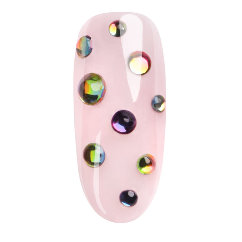 3D NAIL ART BAREVN&Eacute; Kam&iacute;nky