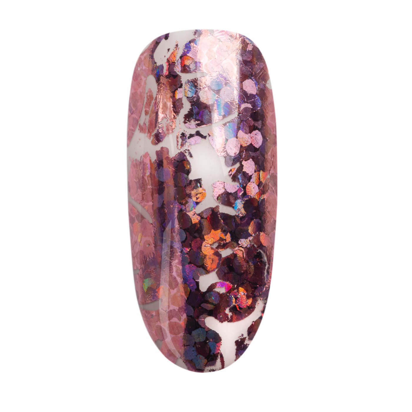 Zdobící folie - 22 Pink Holo Dots Zdobící folie - 22 Pink Holo Dots