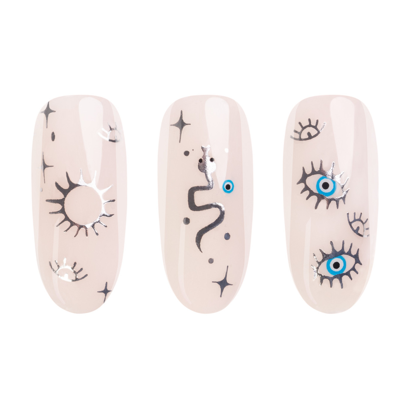 Vodolepky Boho Silver