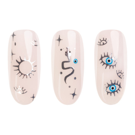 Vodolepky Boho Silver