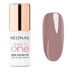 Růžov&yacute; gelov&yacute; lak 3v1 One Dusty Rose 06 &ndash; romantick&aacute; stylizace