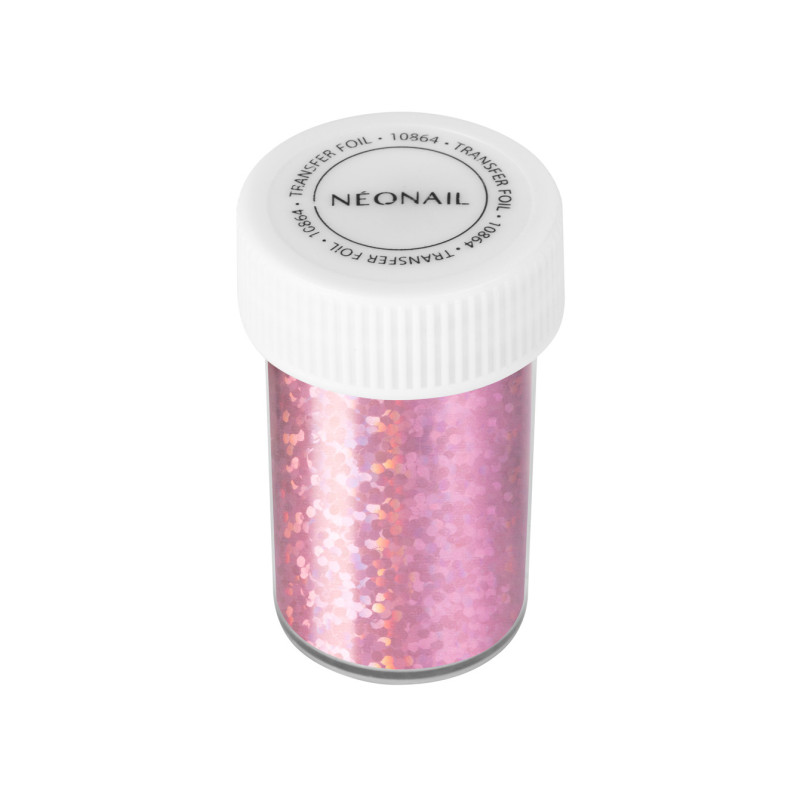 Zdobící folie - 22 Pink Holo Dots Zdobící folie - 22 Pink Holo Dots