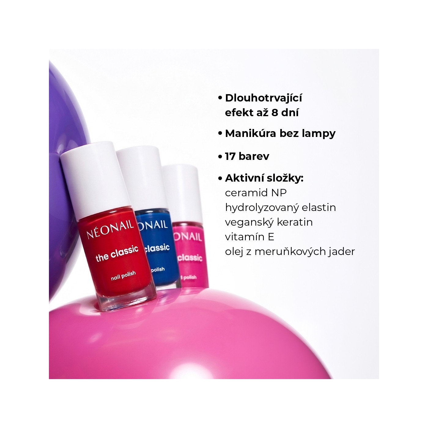 Růžov&yacute; klasick&yacute; lak s třpytkami: Glittery Pink 03 &ndash; nehty pln&eacute; lesku