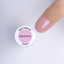 Růžov&yacute; klasick&yacute; lak Rosy Pink 06 &ndash; romantick&aacute; stylizace