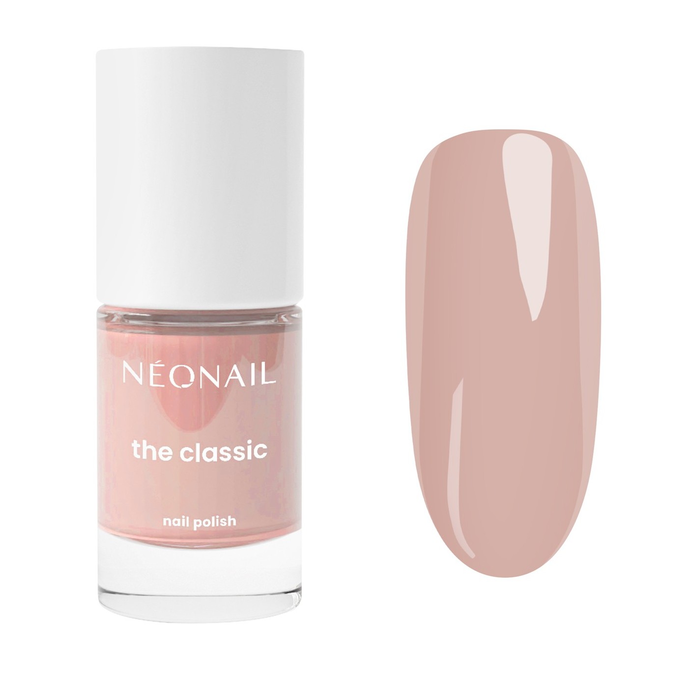 Světle b&eacute;žov&yacute; klasick&yacute; lak Light Beige 07 &ndash; nude romantika