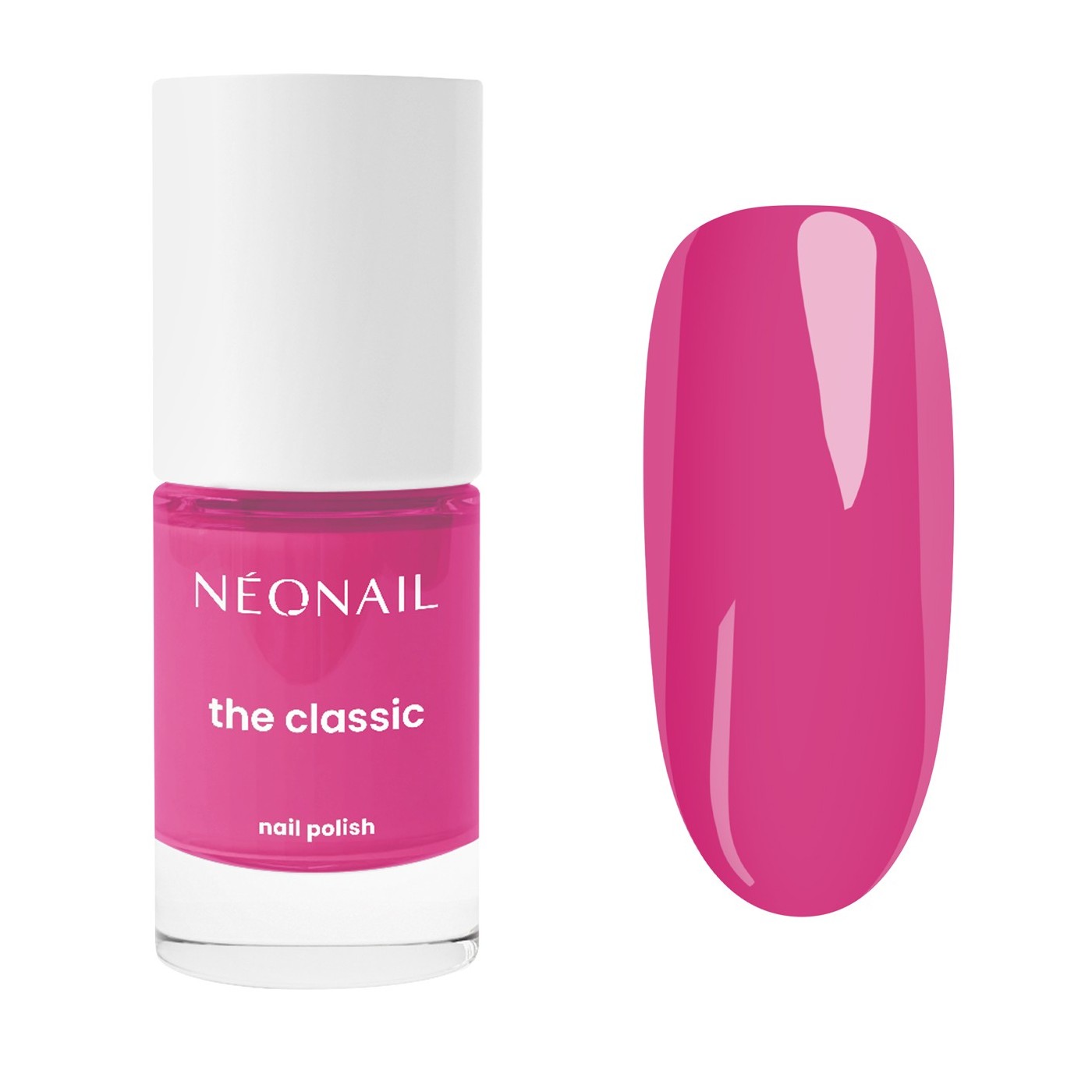 Růžov&yacute; klasick&yacute; lak Neon Magenta 10 &ndash; neonov&aacute; s&iacute;la manik&uacute;ry