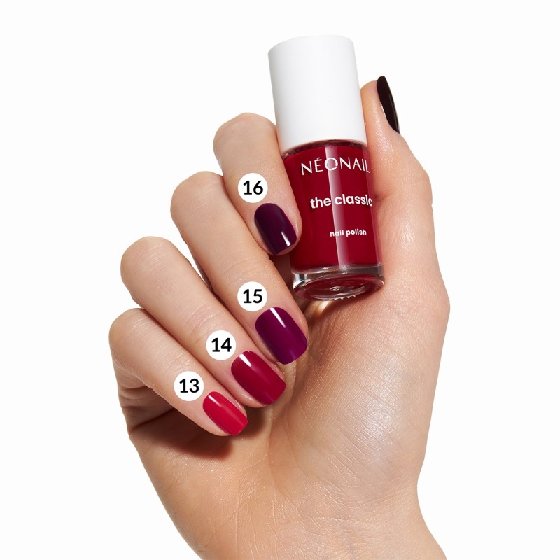 Červen&yacute; klasick&yacute; lak Vintage Red 15 &ndash; klasick&eacute; stylizace nehtů