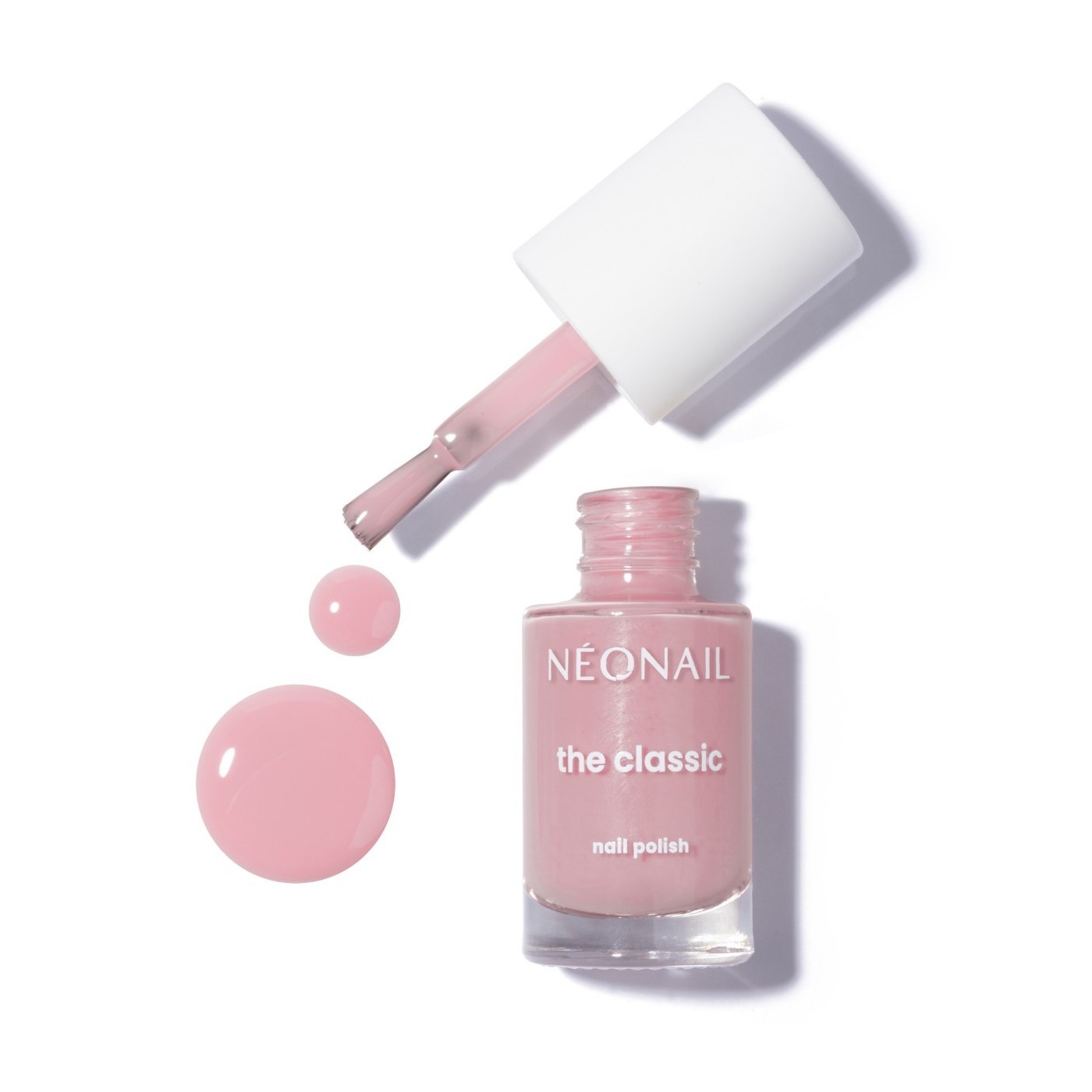 Růžov&yacute; klasick&yacute; lak Rosy Pink 06 &ndash; romantick&aacute; stylizace