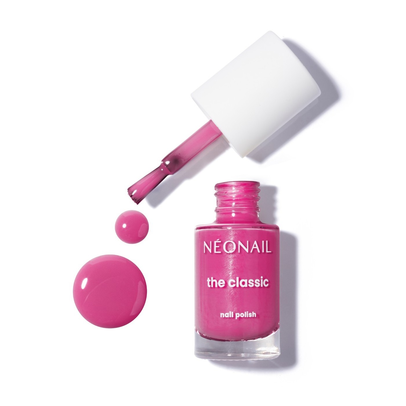 Růžov&yacute; klasick&yacute; lak Neon Magenta 10 &ndash; neonov&aacute; s&iacute;la manik&uacute;ry