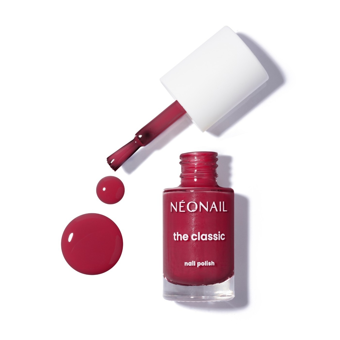 Červen&yacute; klasick&yacute; lak Rosy Red 14 &ndash; klasick&eacute; stylizace nehtů