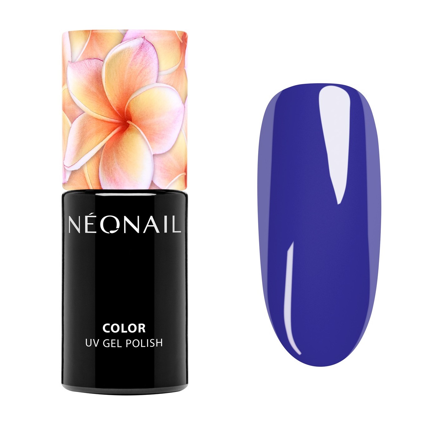 Modrý UV gel lak Bold Horizon – klasická manikúra Modrý UV gel lak Bold Horizon – klasická manikúra