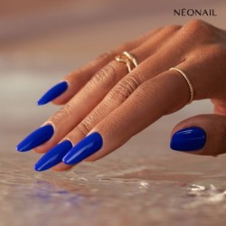 Modrý UV gel lak Bold Horizon – klasická manikúra Modrý UV gel lak Bold Horizon – klasická manikúra