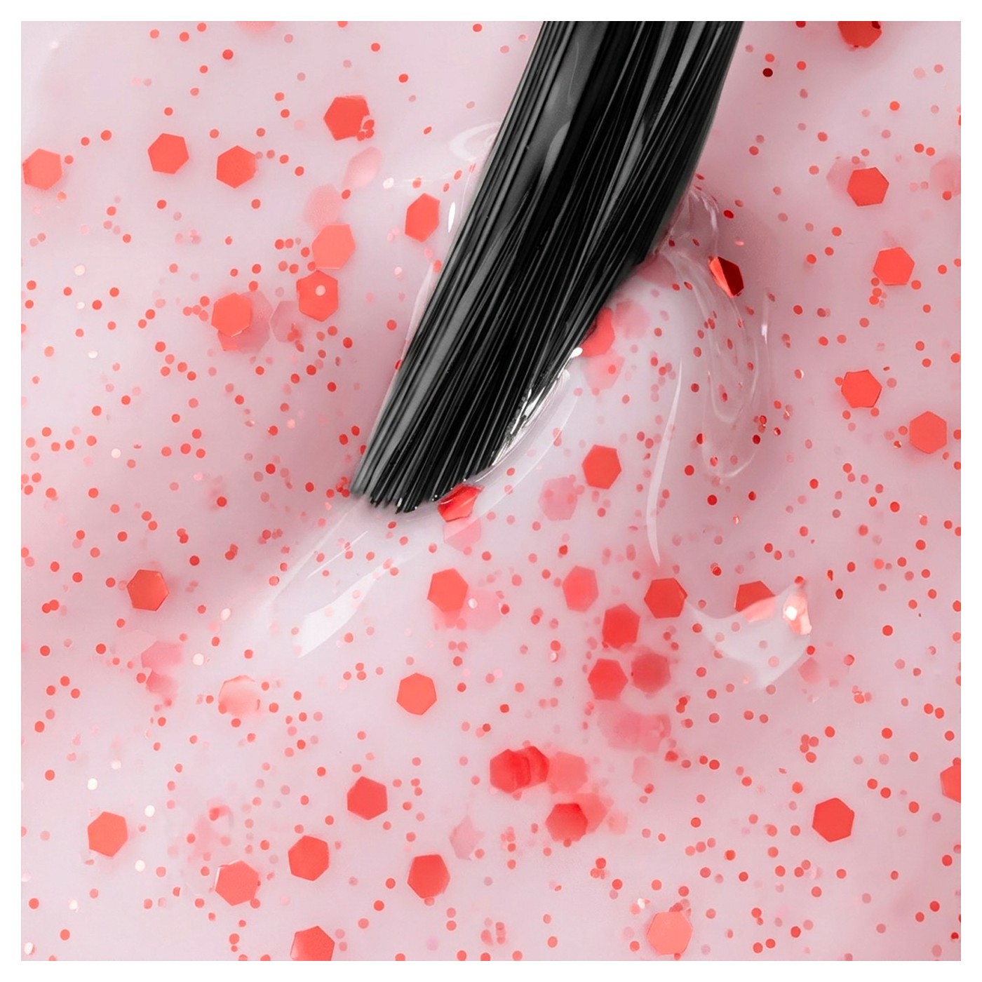 Vícebarevný UV gel lak Pure Spark Clear – confetti efekt na nehtech Vícebarevný UV gel lak Pure Spark Clear – confetti efekt na nehtech