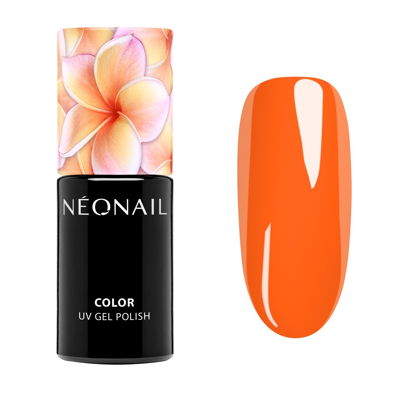 Oranžový UV gel lak Inner Flame – neonová barva na nehtech Oranžový UV gel lak Inner Flame – neonová barva na nehtech