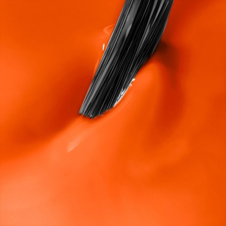 Oranžov&yacute; UV gel lak Inner Flame &ndash; neonov&aacute; barva na nehtech
