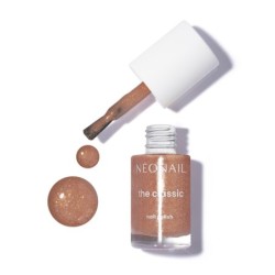 Hnědý klasický lak se třpytivými zlatými částečkami: Sunkissed Glow Bronze – nehty jako políbené sluncem Hnědý klasický lak se třpytivými zlatými částečkami: Sunkissed Glow Bronze – nehty jako políbené sluncem