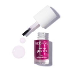 Regeneračn&iacute; k&uacute;ra na nehty Rescue Glow Tint Glazed Raspberry &ndash; pečuj&iacute;c&iacute; s&iacute;la barvy