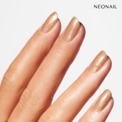 Hnědý klasický lak se třpytivými zlatými částečkami: Sunkissed Glow Bronze – nehty jako políbené sluncem Hnědý klasický lak se třpytivými zlatými částečkami: Sunkissed Glow Bronze – nehty jako políbené sluncem