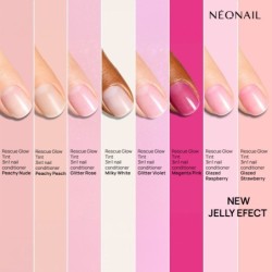 Rescue Glow Tint 3‑in‑1 Nail Conditioner Glitter Rose – třpytivý efekt Rescue Glow Tint 3‑in‑1 Nail Conditioner Glitter Rose – třpytivý efekt