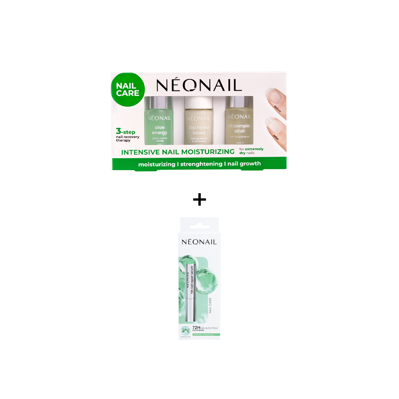 Regenerační a hydratační set - péče o nehty s produkty NEONAIL Regenerační a hydratační set - péče o nehty s produkty NEONAIL